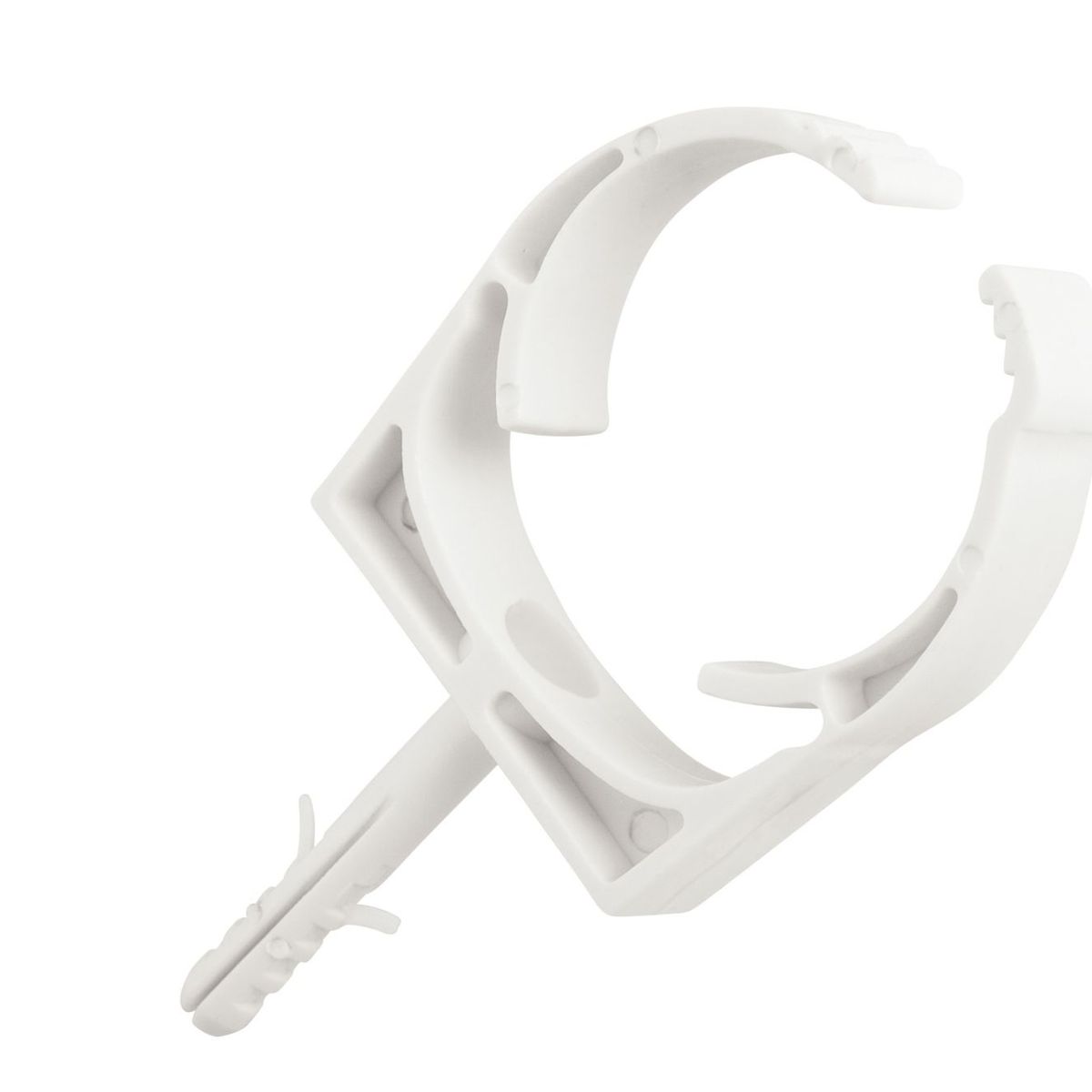Abraçadeira com Bucha 1/2" Branco, marca Tramontina - Foto 2