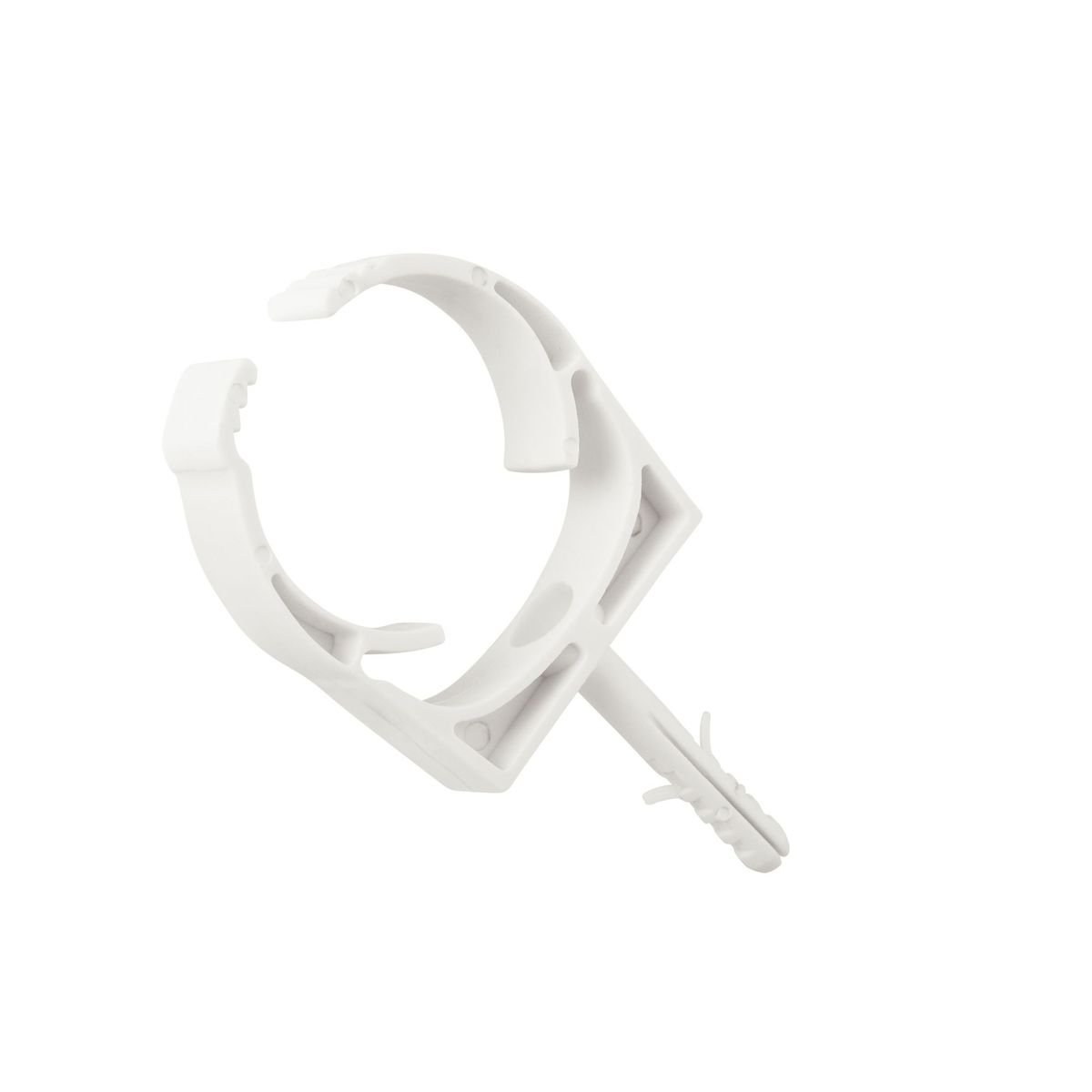 Abraçadeira com Bucha 1" Branco, marca Tramontina - Foto Principal