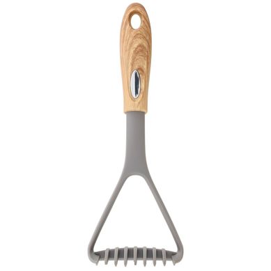 Amassador de Batata de Silicone Linha Madeira