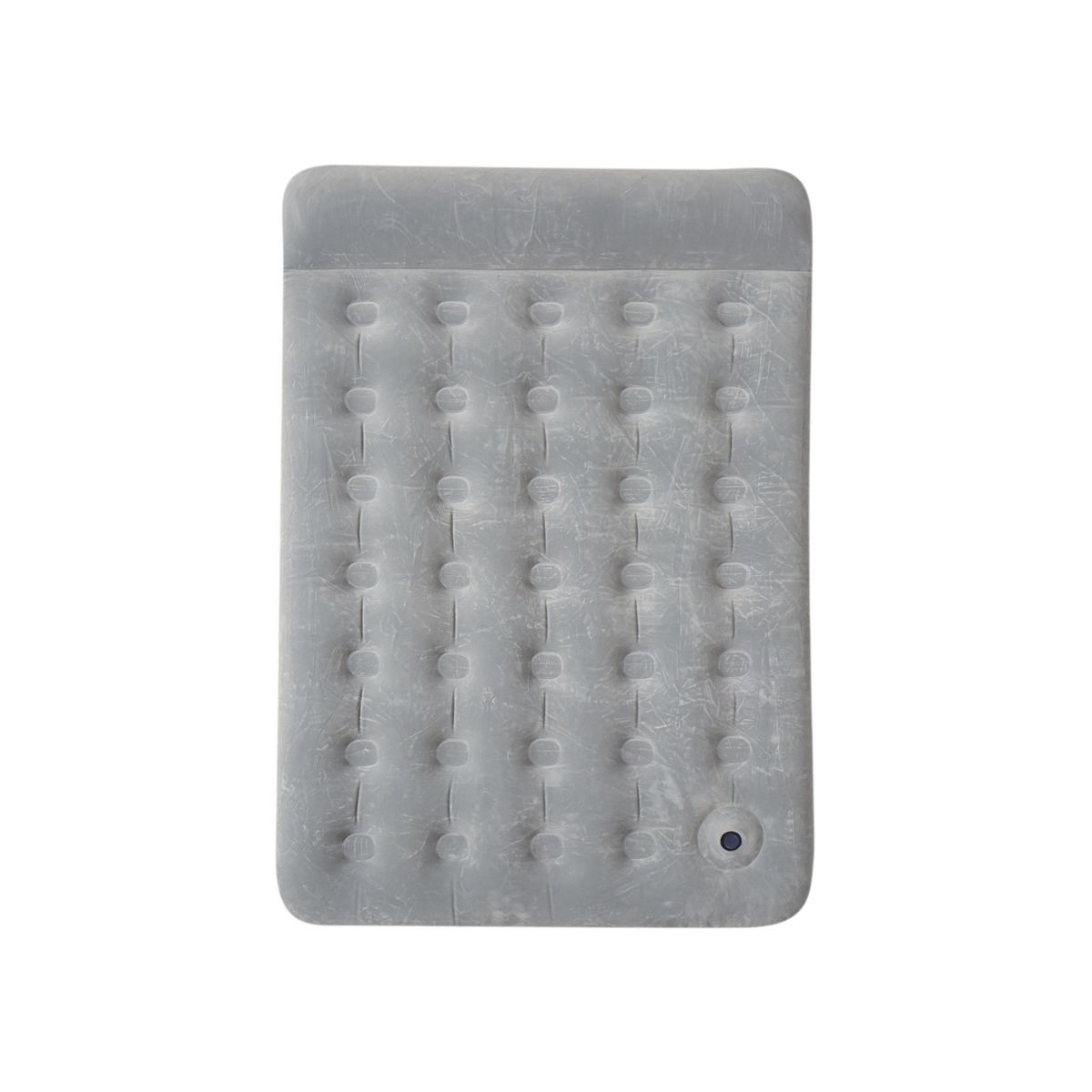 Colchão Inflável Venture Casal com Bomba 191x137x28cm Cinza Klimber, marca Klimber - Foto 2