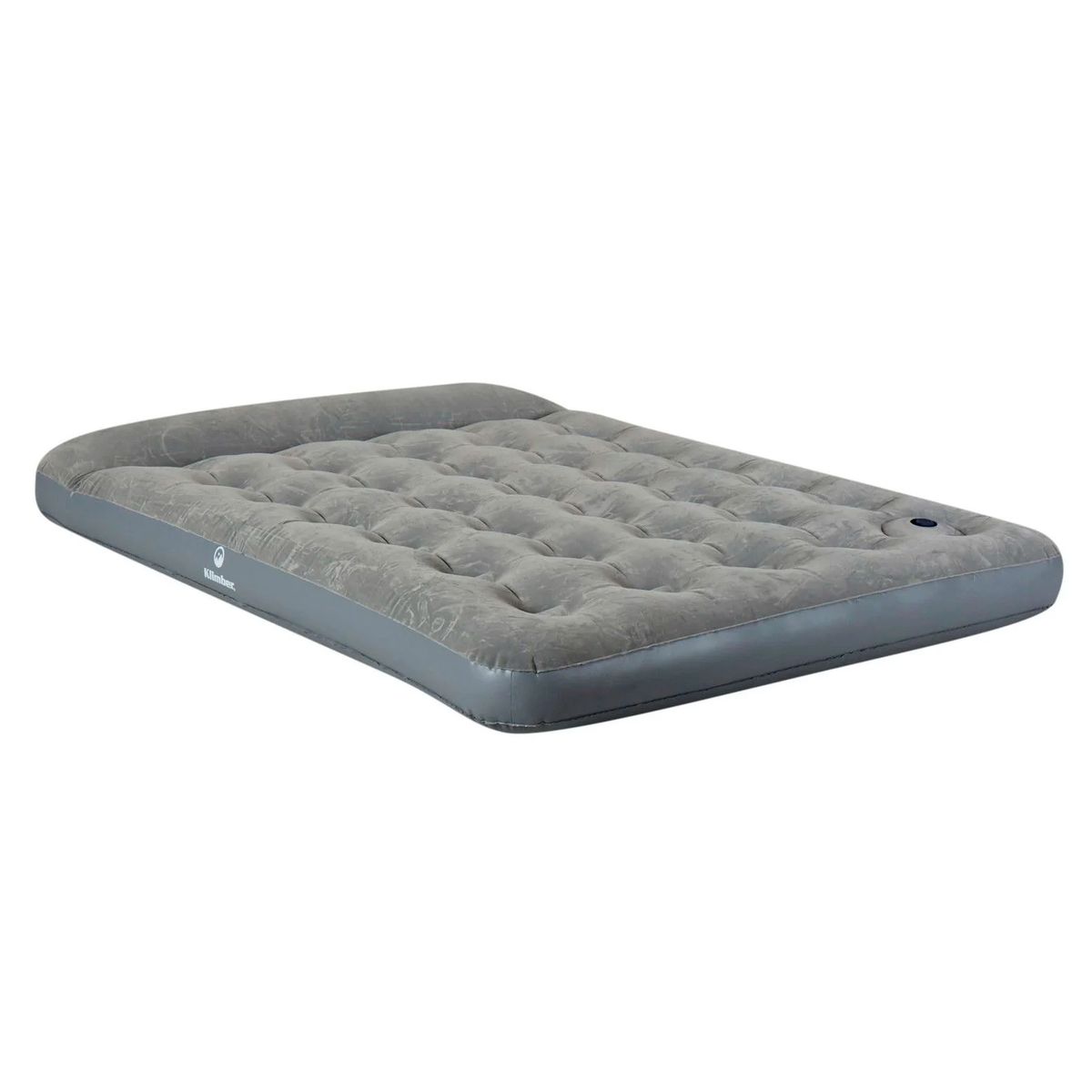 Colchão Inflável Venture Casal com Bomba 191x137x28cm Cinza Klimber, marca Klimber - Foto Principal