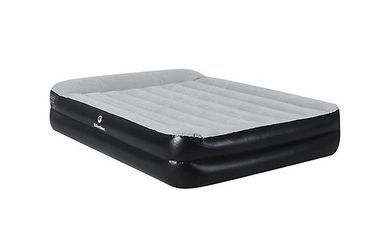 Colcho Aeroluxe Queen com Bomba Eltrica 203x152x46cm Preto e Cinza