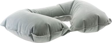Almofada Inflvel para Pescoo Cinza