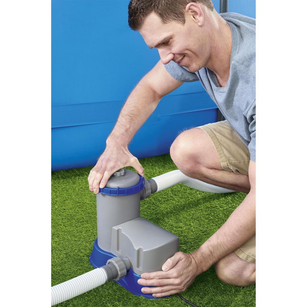 Filtro 1500 Gal 220-240vt Bestway, marca Bestway - Foto 2
