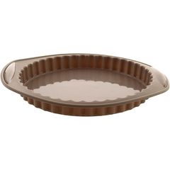 Assadeira de Silicone para Torta 30cm Amarelo Just Home Collection