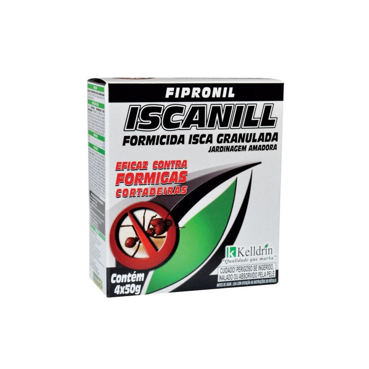 Iscanill Formicida Granulada 4 Sachês 50g Cinza, marca KELLDRIN - Foto Principal
