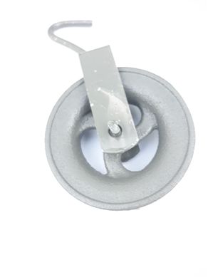 Roldana para Poo com Gancho Zincado 16cm