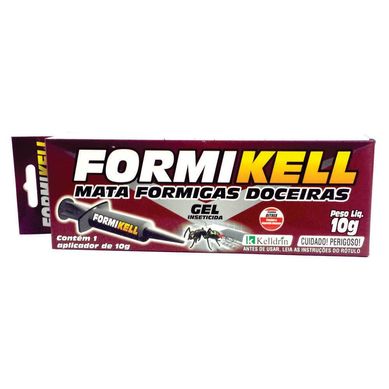 Mata Formigas Formikell Gel 10g Marrom