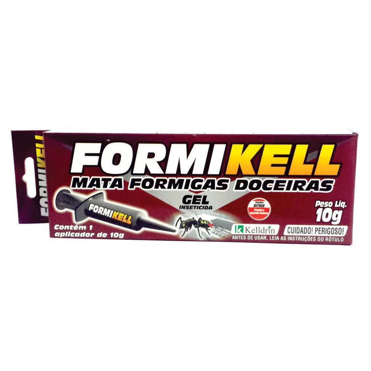 Mata Formigas Formikell Gel 10g Marrom, marca KELLDRIN - Foto Principal