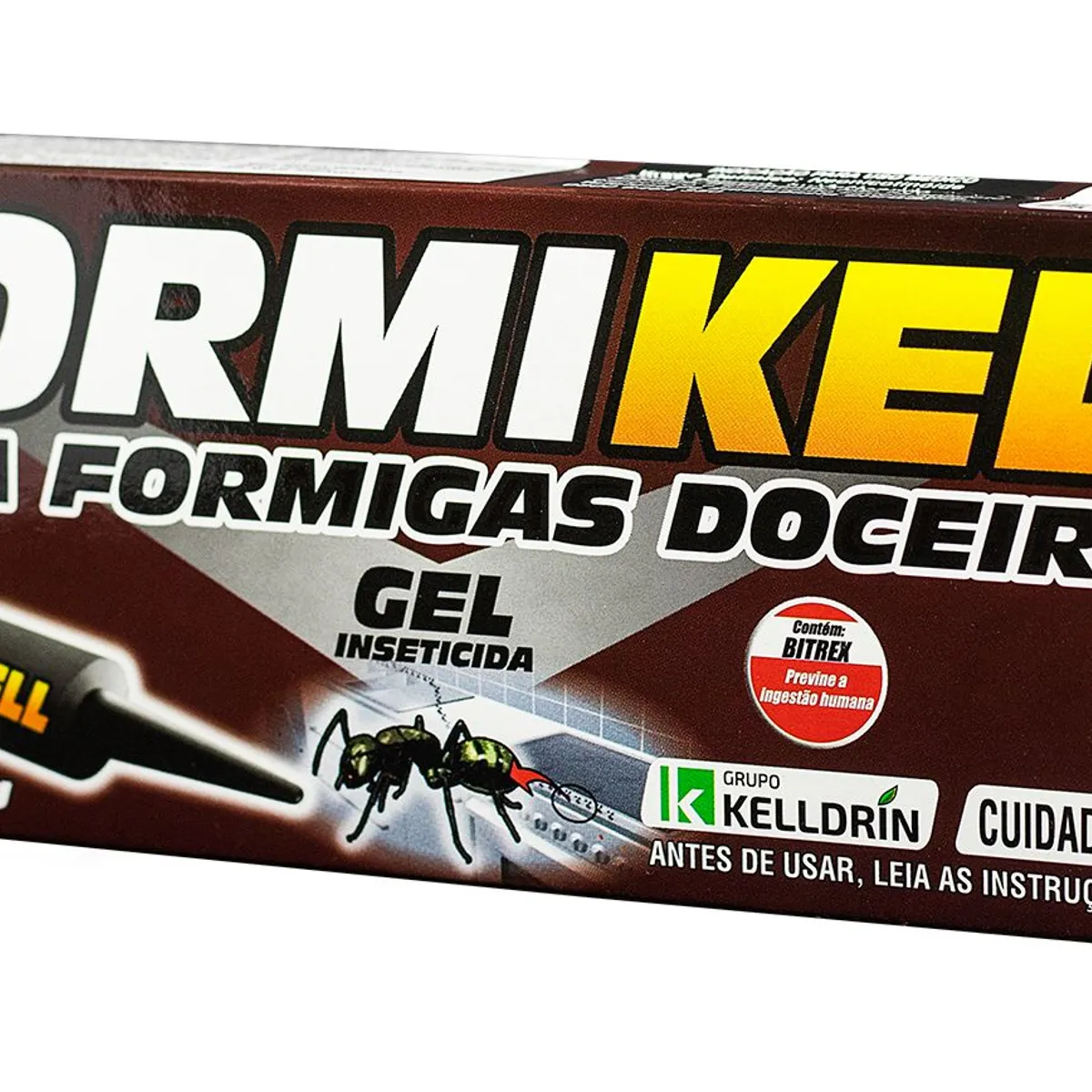Mata Formigas Formikell Gel 10g Marrom, marca KELLDRIN - Foto 2