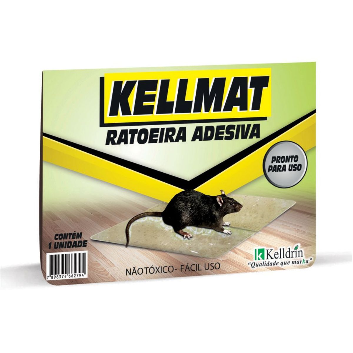 Kellmat Ratoeira Adesiva 20g Amarelo, marca KELLDRIN - Foto Principal