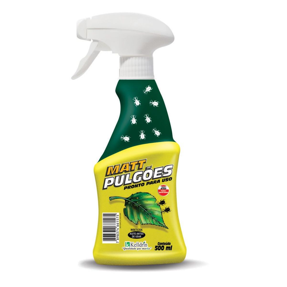 Matt Pulgões Spray Pronto Uso 500ml Amarelo, marca KELLDRIN - Foto Principal