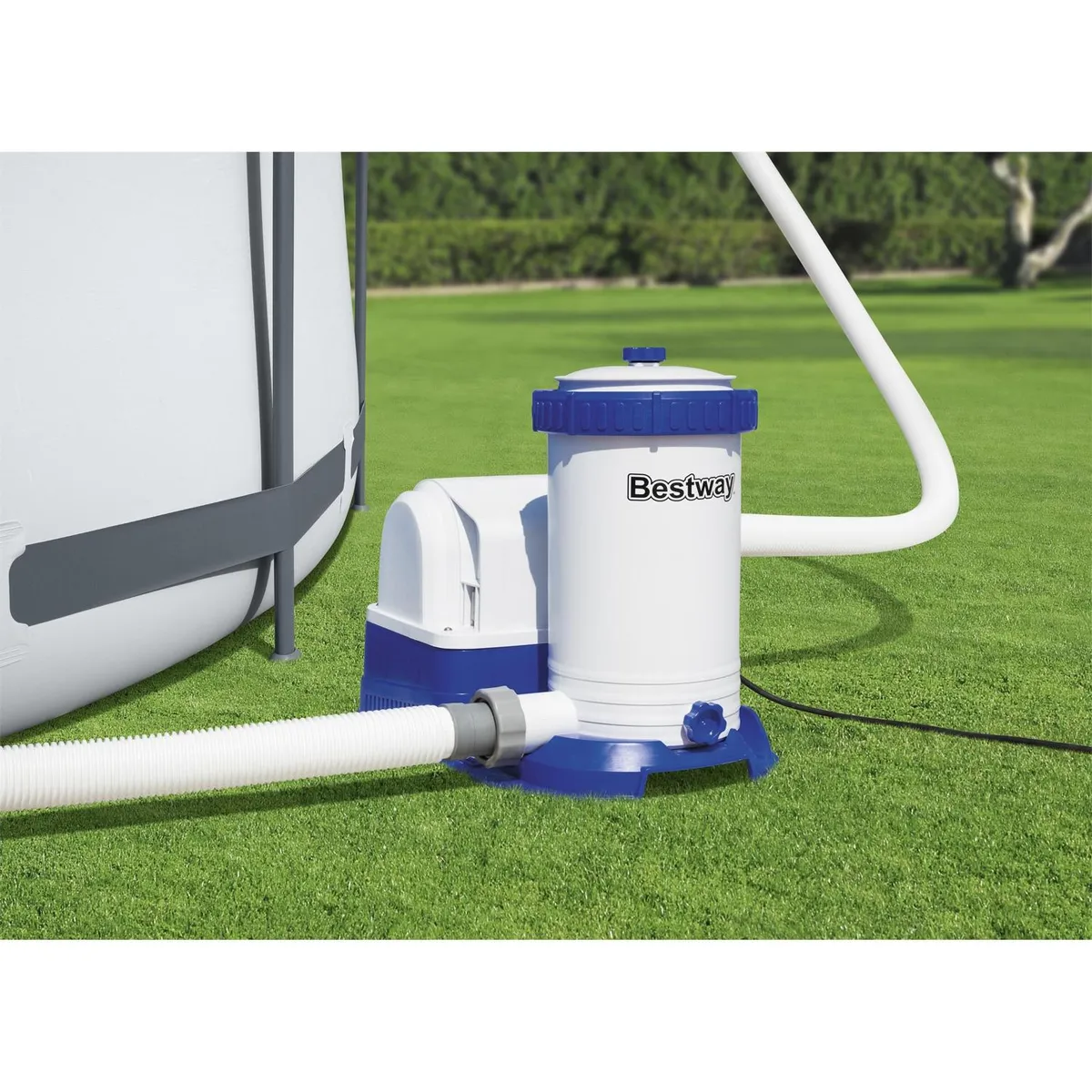 Bomba Filtro para Piscina 9.463L/H 127V Bestway, marca Bestway - Foto 2