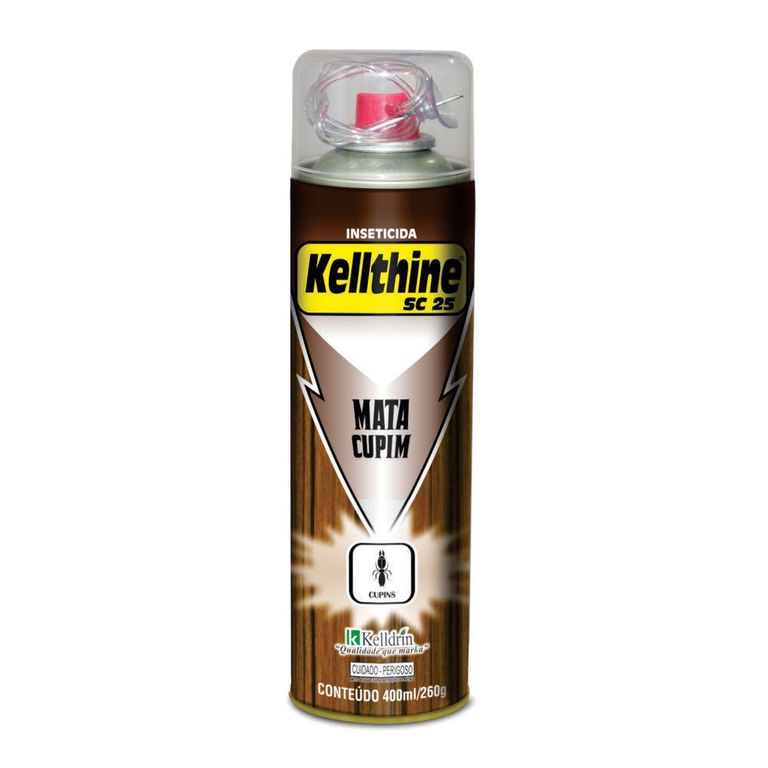 Kellthine SC25 Aerosol Mata Cupim 400ml Azul Escuro | Sodimac