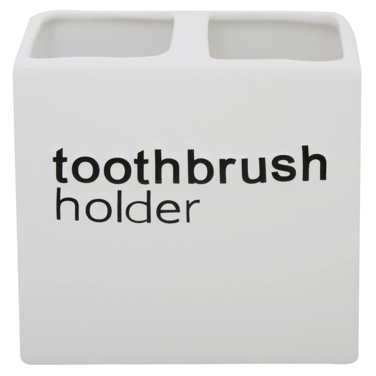 Porta Escova de Dente em Cerâmica Nordic Branco Just Home Collection, marca Just Home Collection - Foto 2