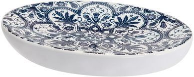 Saboneteira Allegra Branco e Azul