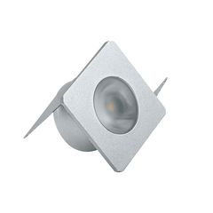 Mini Embutido para Móvel 1W 2700K Bivolt Prata