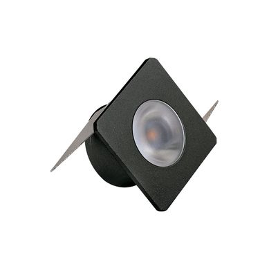 Mini Embutido para Mvel 1W 2700K Bivolt Preto