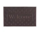 Capacho Welcome Steel 45x75cm Marrom Just Home Collection