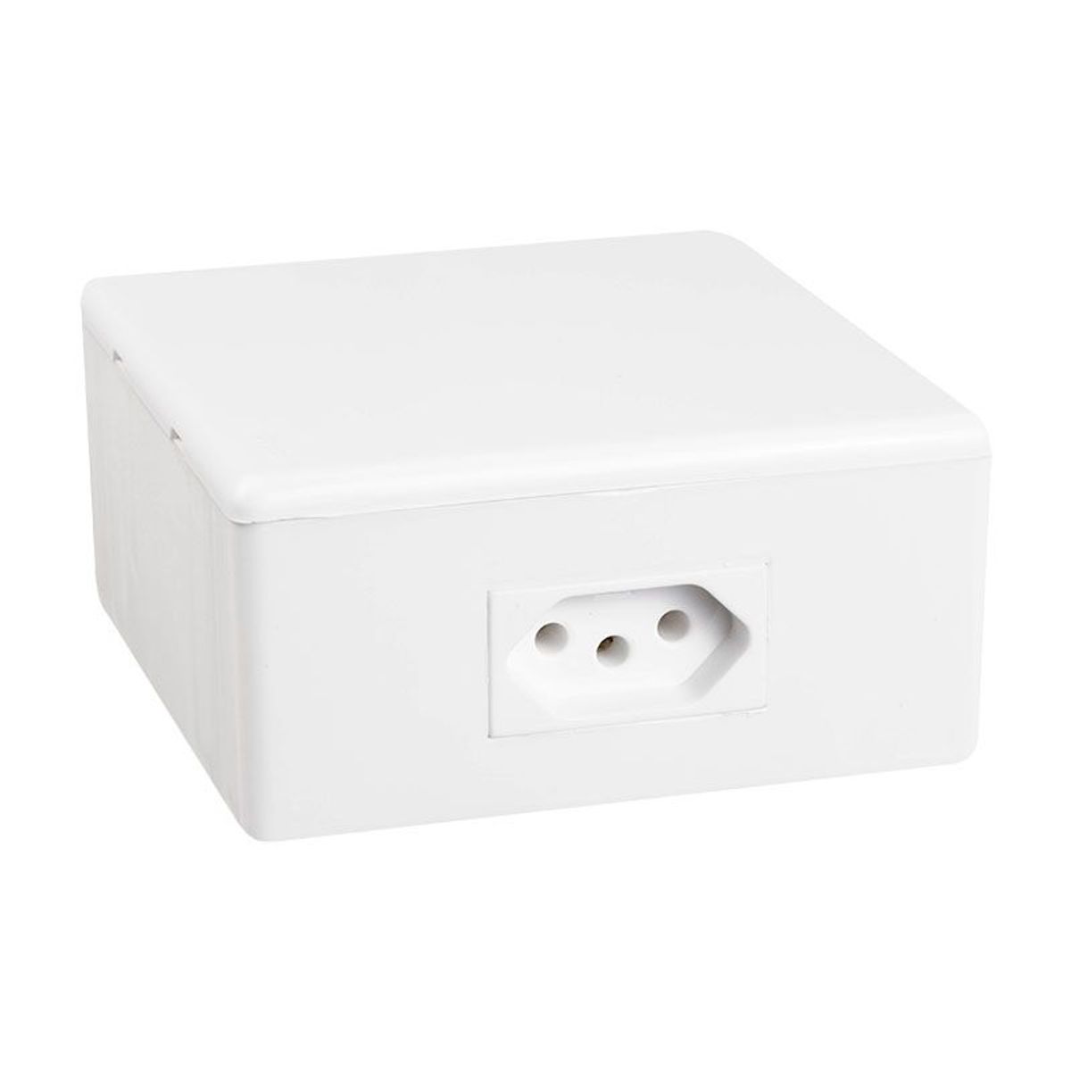 Caixa de Sobrepor Box com Tomada Sem Disjuntor SPR2000 Steck Pratika Box, marca Steck - Foto Principal