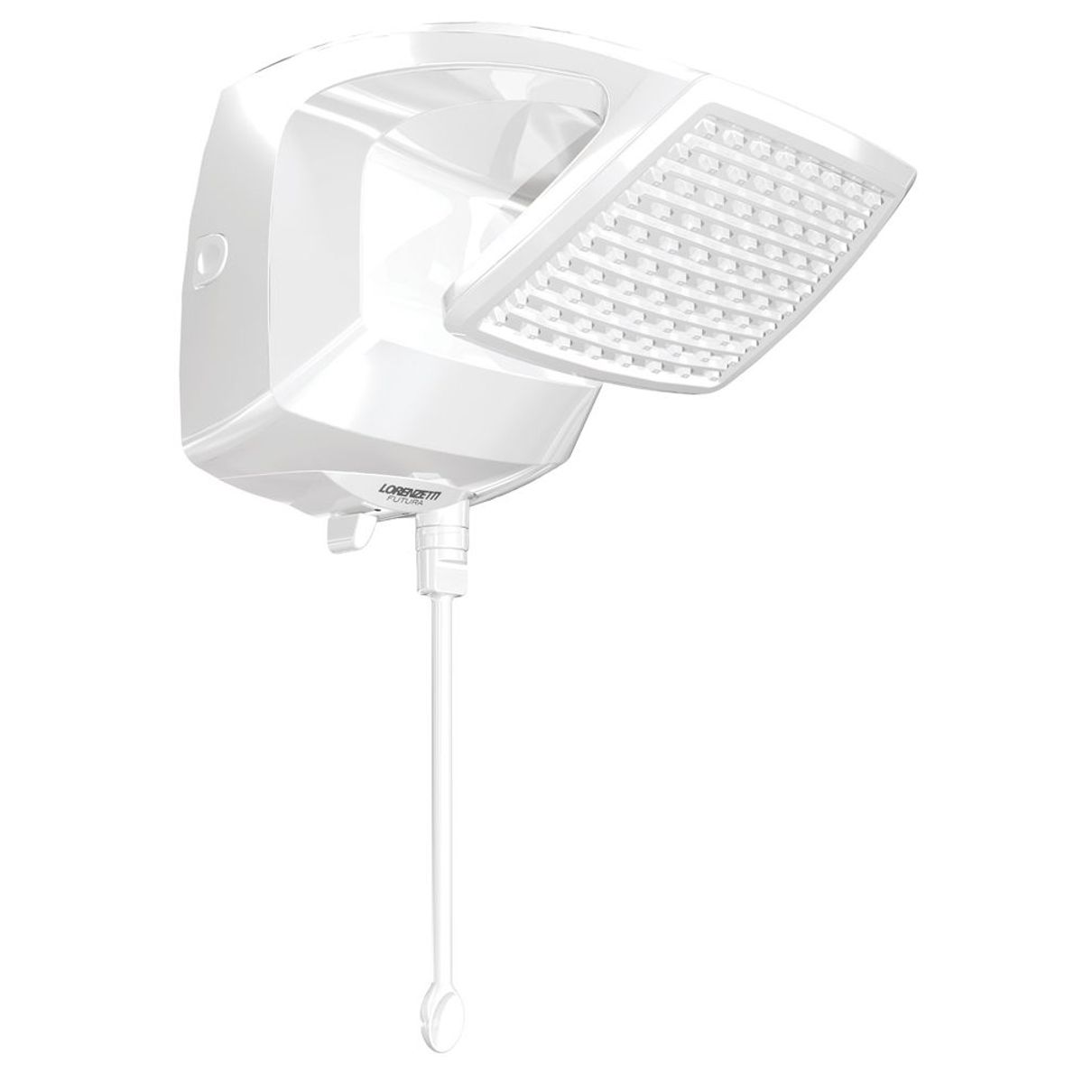 Ducha Futura Eletrônica 28x38cm 6800W 220V Branco, marca Lorenzetti - Foto Principal