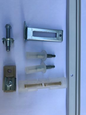 Kit para Porta Camaro 1m Marrom