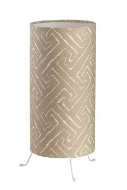 Luminria P Virado110/220V Bege e Branco
