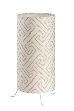 Luminria P Virado 110/220V Branco e Bege