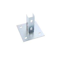 Sapata Interna Para Perfilado Reforçado 38x38cm Perfil Lider