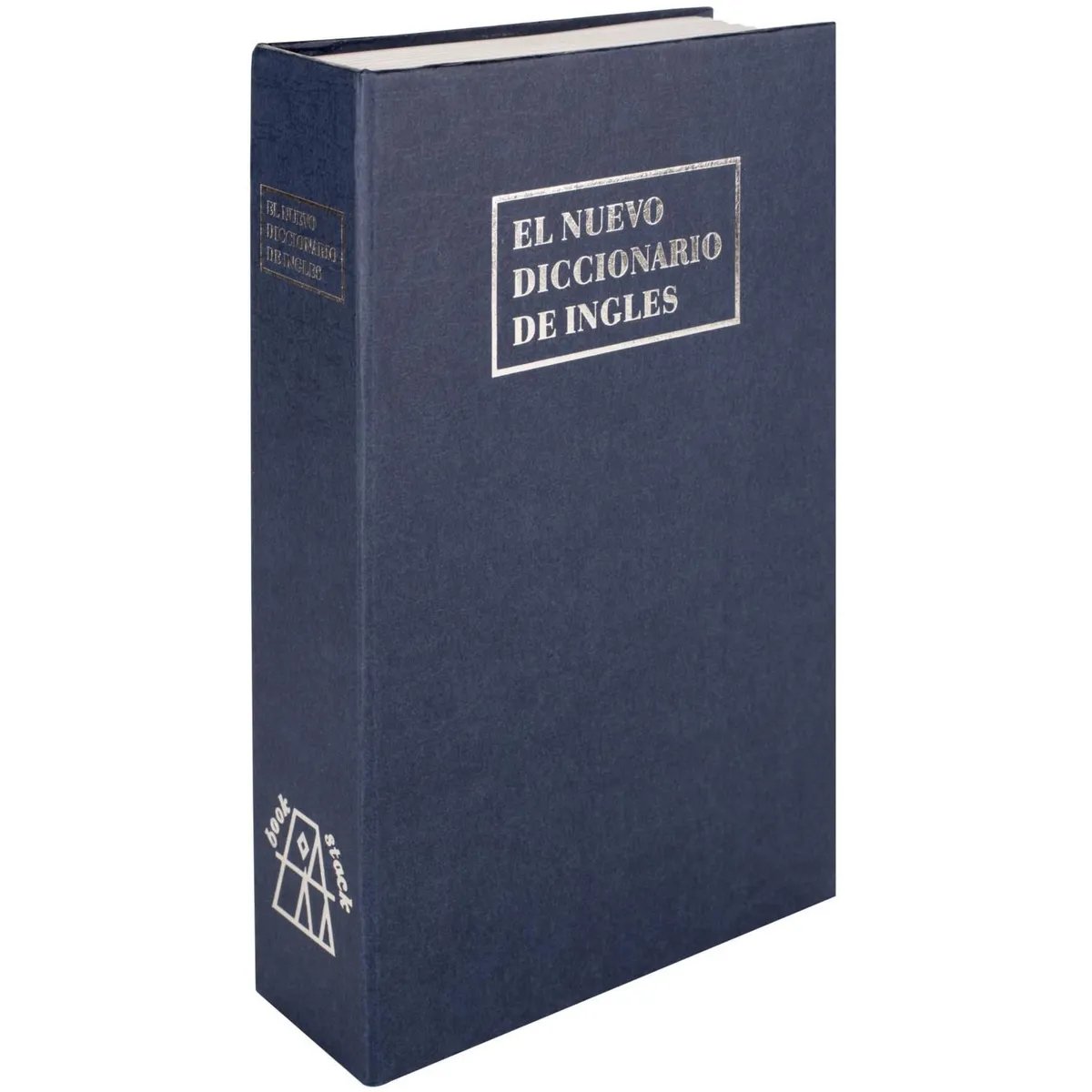 Cofre Mecânico com Chave Formato Livro Azul Fixser, marca Fixser - Foto Principal