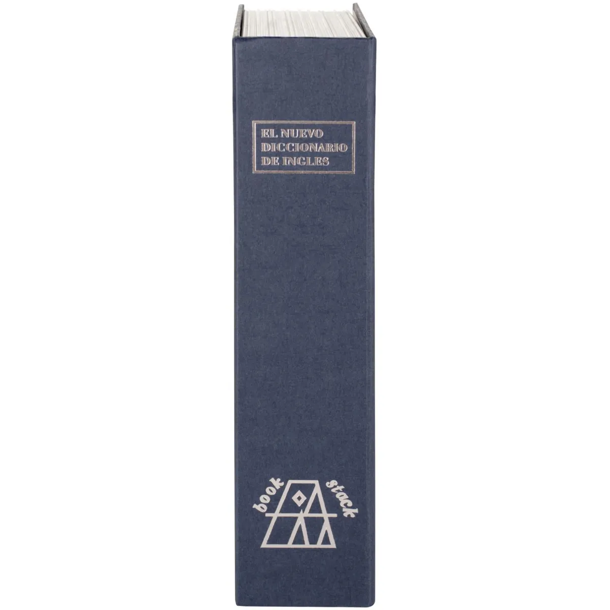 Cofre Mecânico com Chave Formato Livro Azul Fixser, marca Fixser - Foto 2
