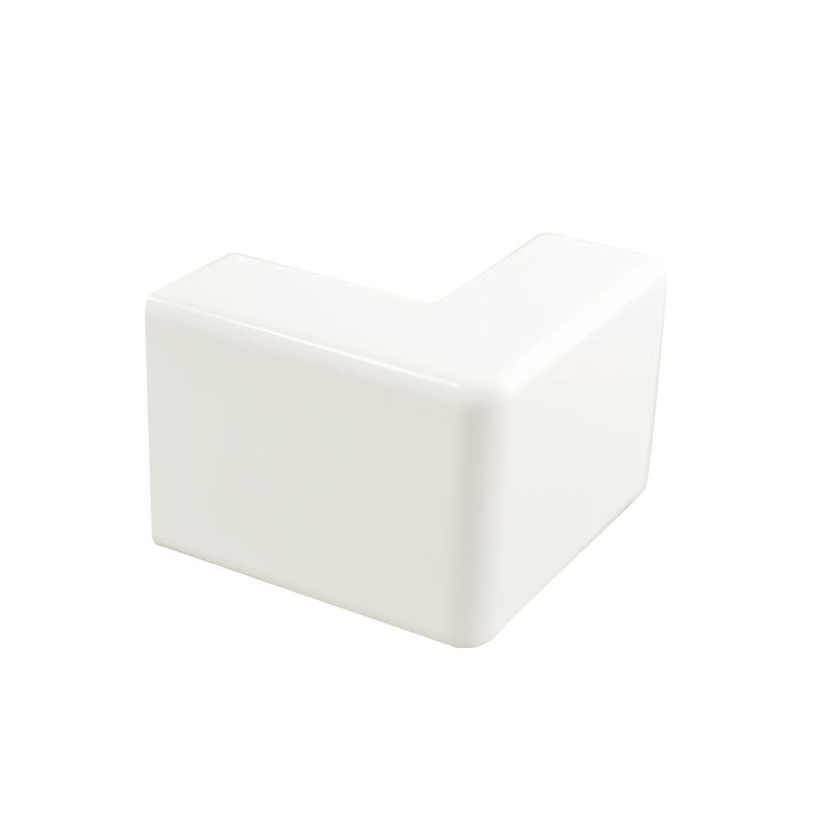 Cotovelo Externo Para Canaleta 20X10mm, marca Steck - Foto Principal