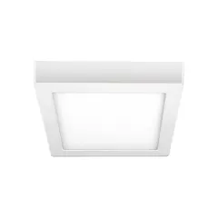 Painel Led 18w Quadrado Sobrepor 2700k
