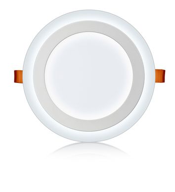 Luminria de Embutir Redonda LED 6W 3W 6500K 6500K
