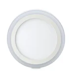 Luminária de Sobrepor Redonda LED 18W 6W 6500K 6500K