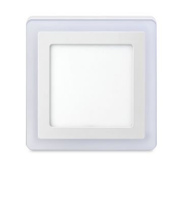 Luminria de Sobrepor Quadrada LED 12W 6W 6500K 3000K