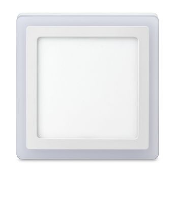 Luminria de Sobrepor Quadrada LED 18W 6W 6500K 6500K
