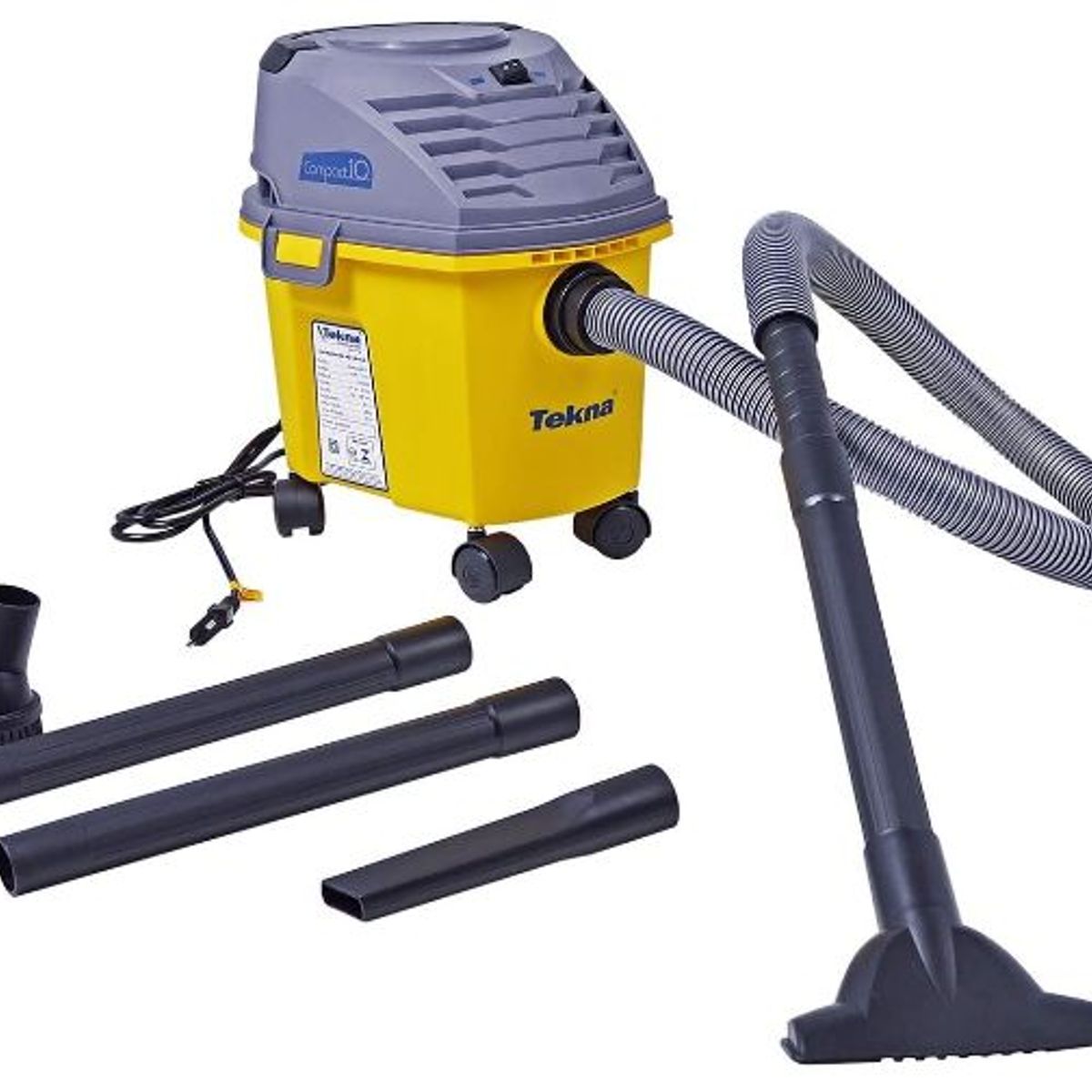Aspirador Compact 10 1.000W 220V Amarelo, marca Nordtech - Foto Principal