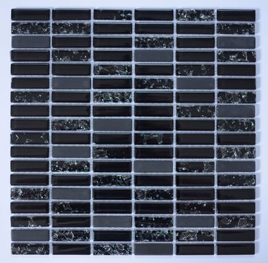 Pastilha de Vidro Lantic Negro 31x31cm Preto 