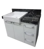 Gabinete 43 Branco 80cm Negro Nero