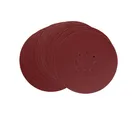 Disco de Lixa 225mm 873624 Grão 150 10 Peças 8 Furos Vermelho WBR