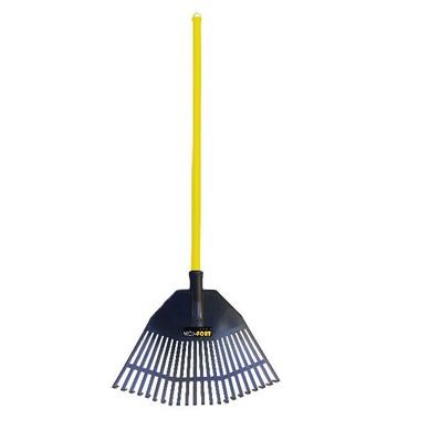Vassoura para Jardim 22 Dentes Standard com Cabo Preto