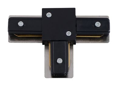 Conector Metal X para Trilho Eletrificado Bivolt 10,62x7,06cm Branco