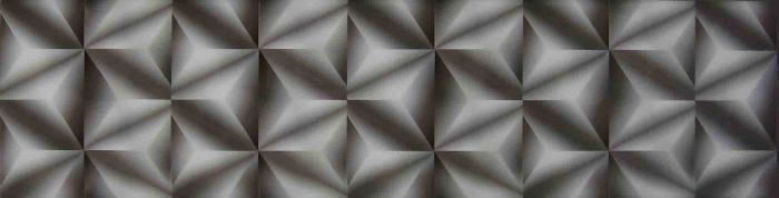 Listelo com Relevo Sublim 16x61cm Preto e Cinza | Sodimac