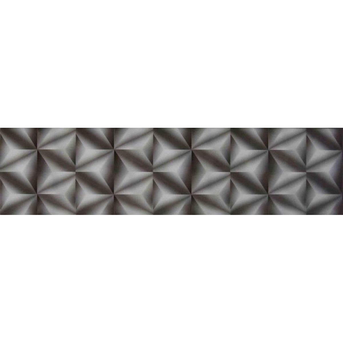 Listelo com Relevo Sublim 16x61cm Preto e Cinza, marca Gabriella - Foto Principal