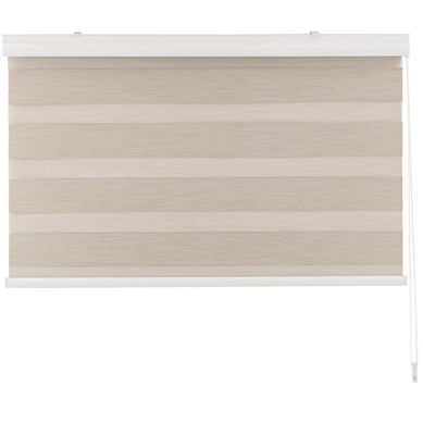 Cortina Dia/Noite Blackout 120x165cm Bege