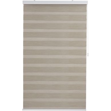 Cortina Dia/Noite Blackout 120x250cm Bege