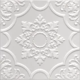 Revestimento Arabesco Floral AF20/WH01 20x20cm Branco
