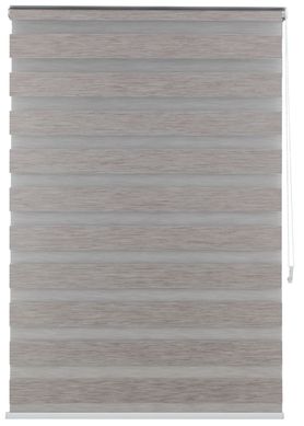 Cortina Dia/Noite de Linho Blackout 120x165cm Marrom