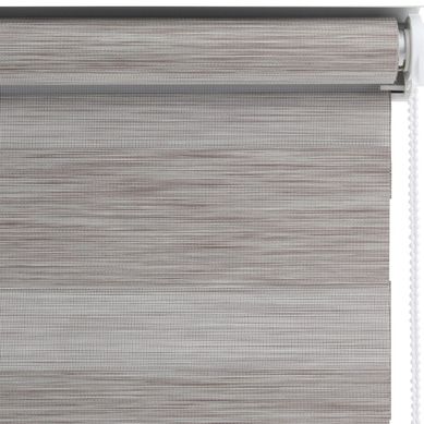 Cortina Dia/Noite de Linho Blackout 150x250cm Marrom 